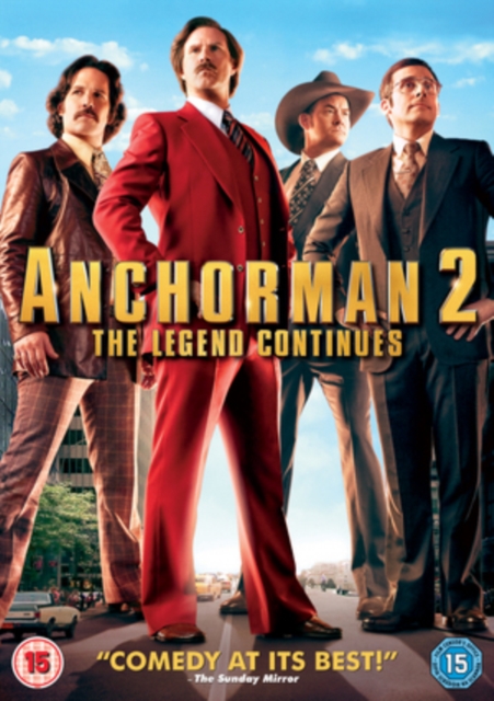 Anchorman 2 - The Legend Continues, DVD  DVD