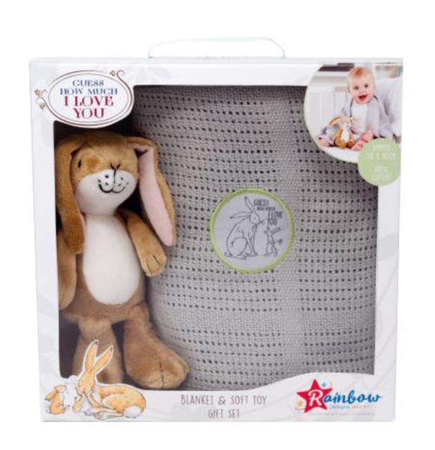 GHMILY SOFT TOY & BLANKET GIFT SET,  Book