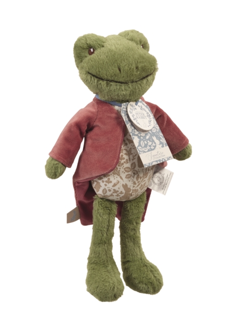 Signature Jeremy Fisher Deluxe Soft Toy 34 cm, Soft toy Book