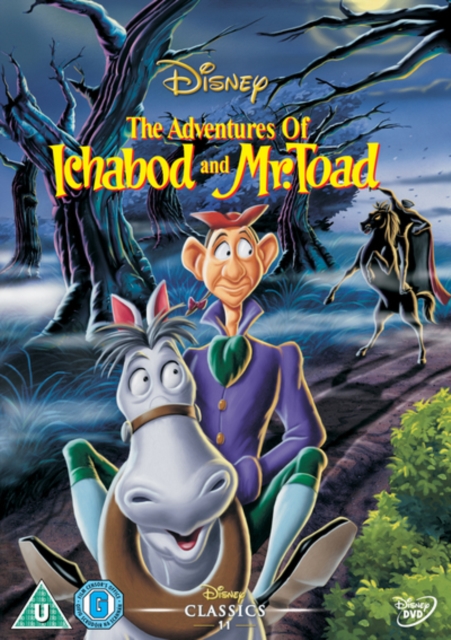 The Adventures of Ichabod and Mr Toad, DVD DVD