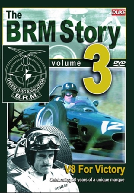 The BRM Story: Volume 3 - V8 for Victory, DVD DVD