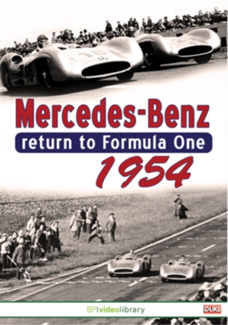 Mercedes Benz Return to Formula One 1954, DVD  DVD