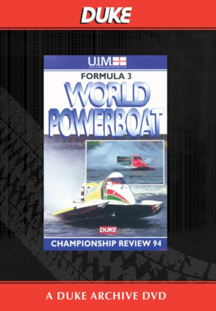 Inshore Formula 3 Championship Review 1994, DVD DVD