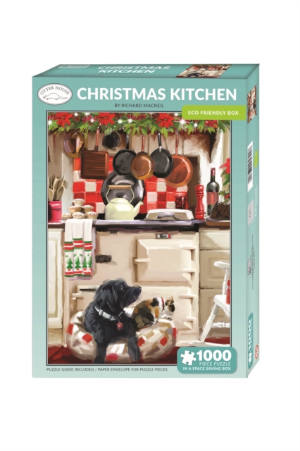 Christmas Kitchen 1000 Piece Jigsaw, Jigsaw Book