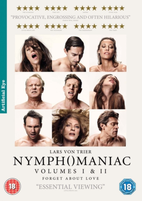 Nymphomaniac: Volumes I and II, DVD  DVD
