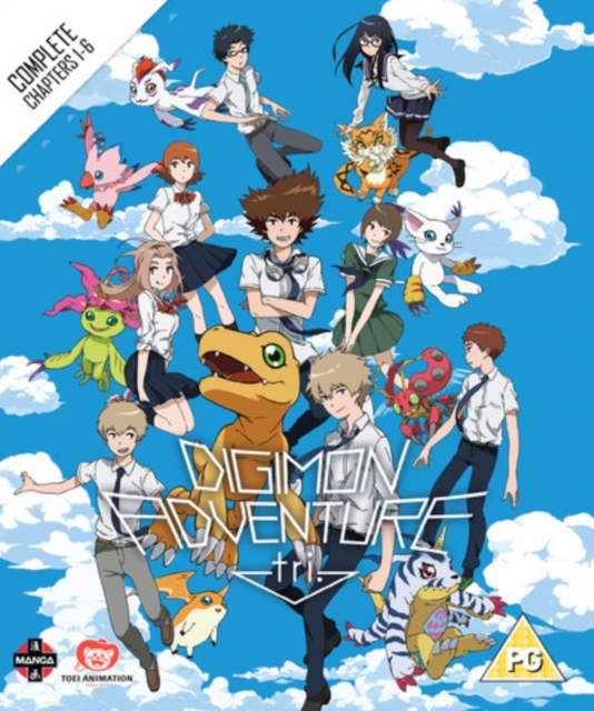 Digimon Adventure Tri: The Complete Chapters 1-6, Blu-ray BluRay