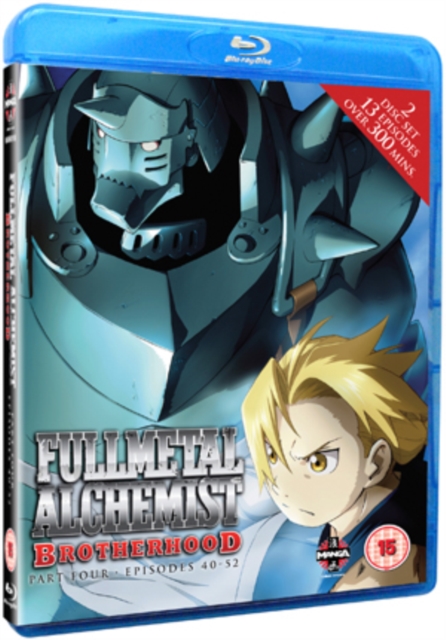 Fullmetal Alchemist Brotherhood: Part 4, Blu-ray BluRay