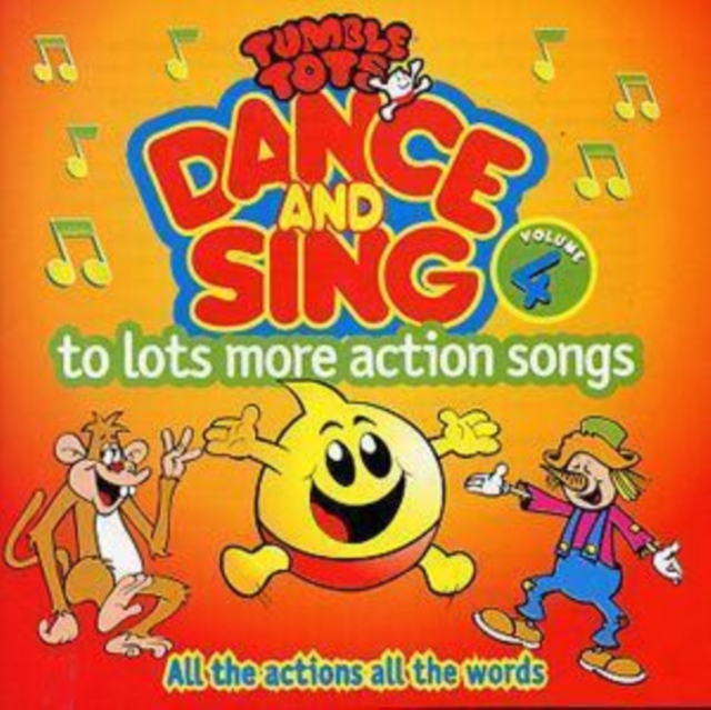 Tumble Tots Dance and Sing Volume 4, CD / Album Cd