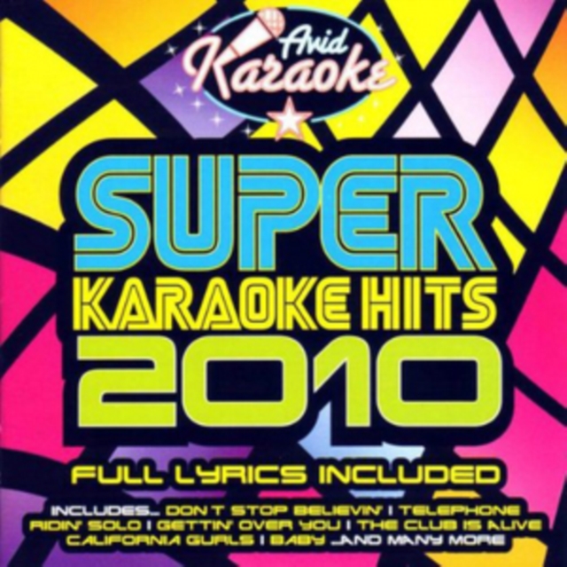 Super Karaoke Hits 2010, CD / Album Cd