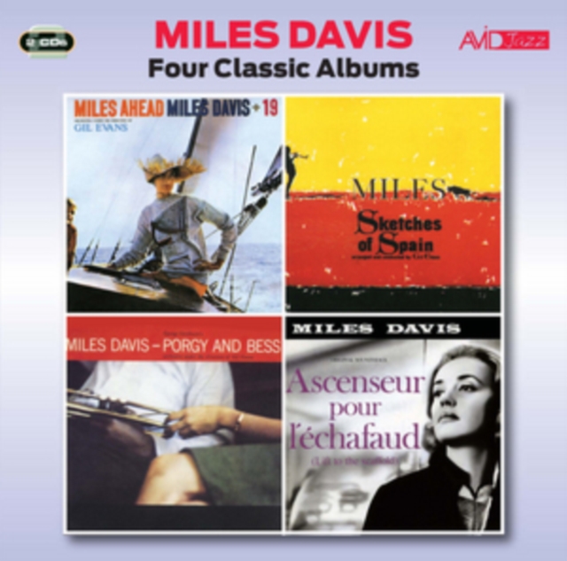 Four Classic Albums: Miles Ahead/Sketches of Spain/Porgy & Bess/Ascenseur Pour..., CD / Album Cd