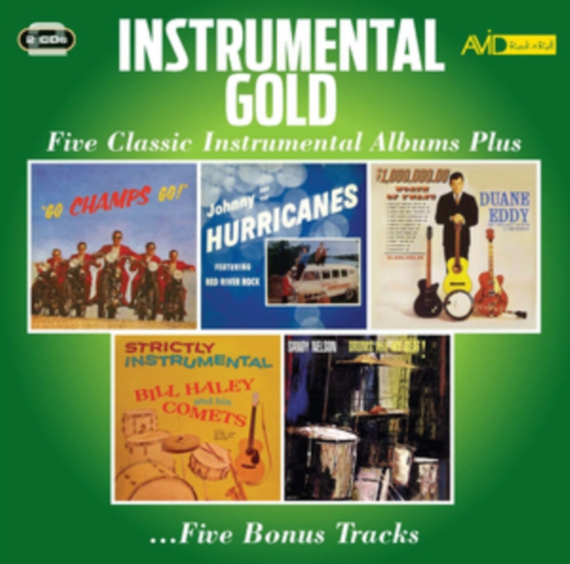Instrumental Gold: Four Classic Instrumental Albums Plus, CD / Album Cd
