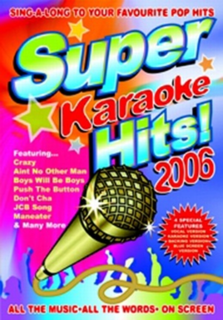 Super Karaoke Hits 2006, DVD  DVD