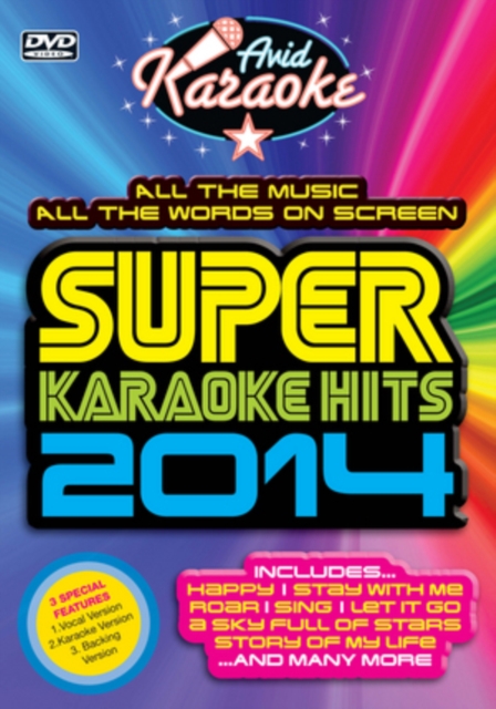 Super Karaoke Hits 2014, DVD  DVD
