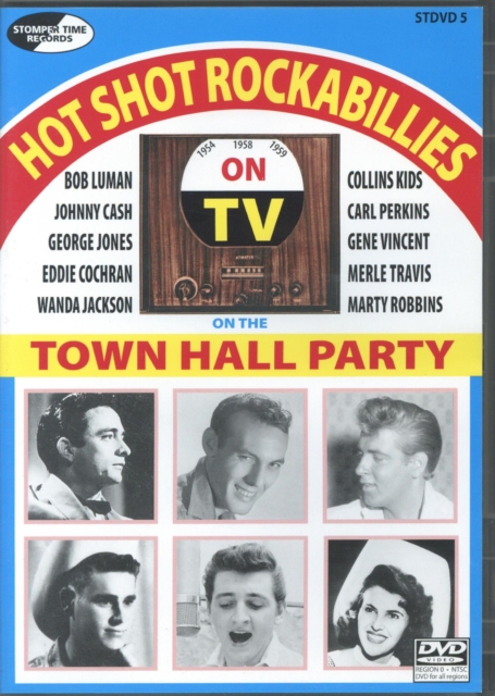 Hot Shot Rockabillies On the Town Hall Party, DVD  DVD