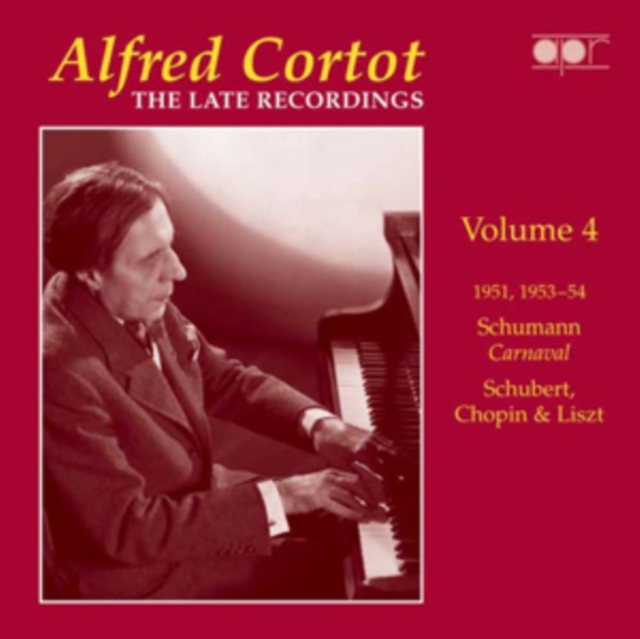 Alfred Cortot: The Late Recordings, CD / Album Cd