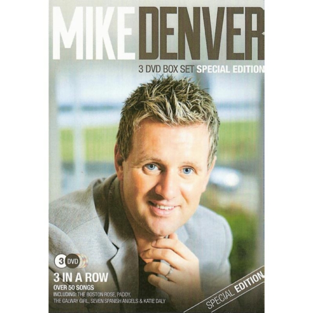 Mike Denver: 3 in a Row, DVD  DVD
