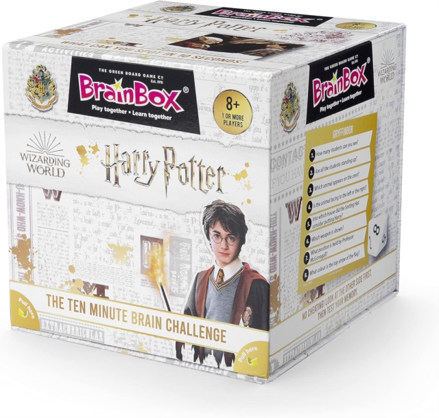 BrainBox Harry Potter Card Game, Paperback Book
