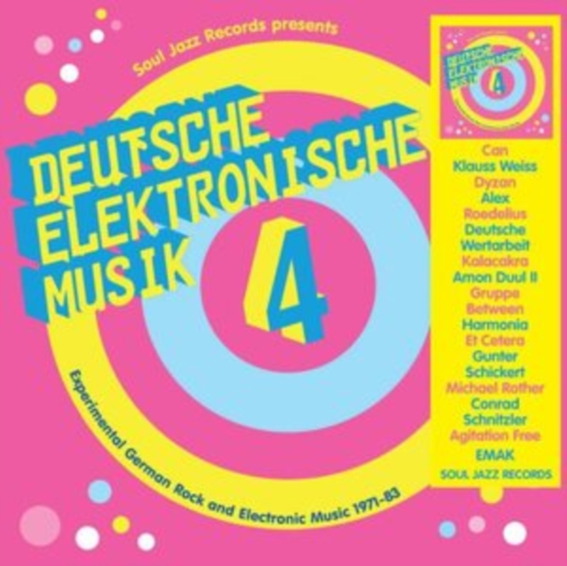Soul Jazz Records Presents Deutsche Elektronische Musik: Experimental German Rock and Electronic Music 1971-83, Vinyl / 12" Album Vinyl