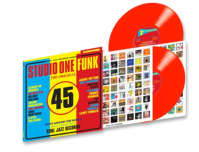 Soul Jazz Records Presents Studio One Funk, Vinyl / 12" Album Coloured Vinyl Vinyl