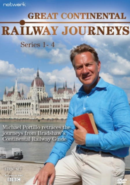 Great Continental Railway Journeys: Series 1 to 4, DVD DVD