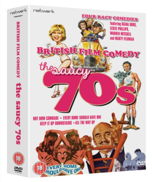 British Film Comedy: The Saucy 70s, DVD DVD