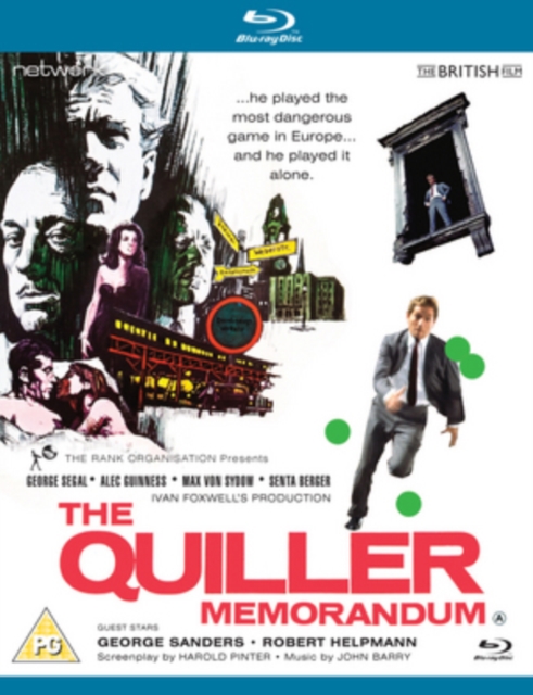 The Quiller Memorandum, Blu-ray BluRay