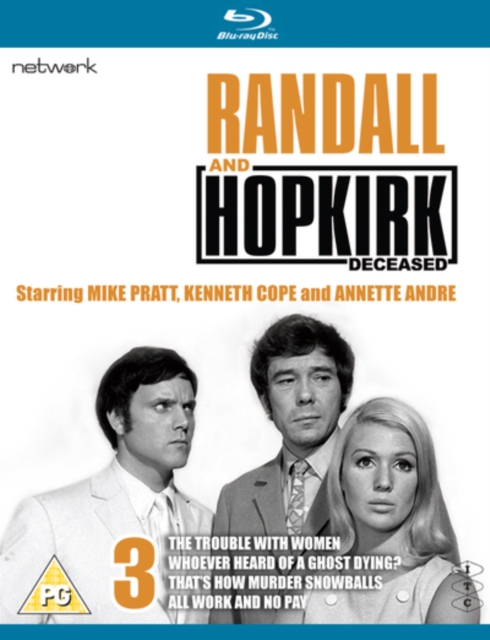 Randall and Hopkirk (Deceased): Volume 3, Blu-ray BluRay
