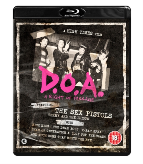 D.O.A.: A Right of Passage, Blu-ray BluRay