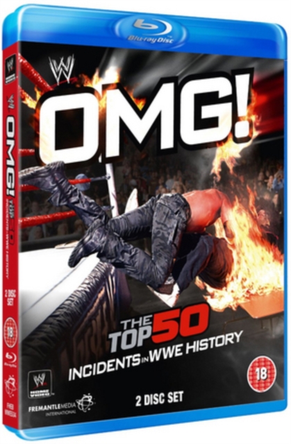 WWE: OMG! - The Top 50 Incidents in WWE History, Blu-ray  BluRay