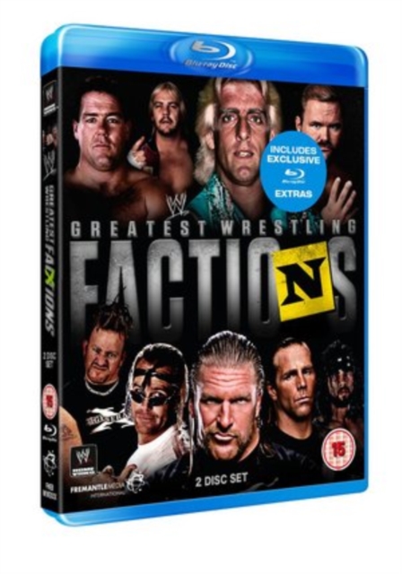 WWE: Wrestling's Greatest Factions, Blu-ray  BluRay