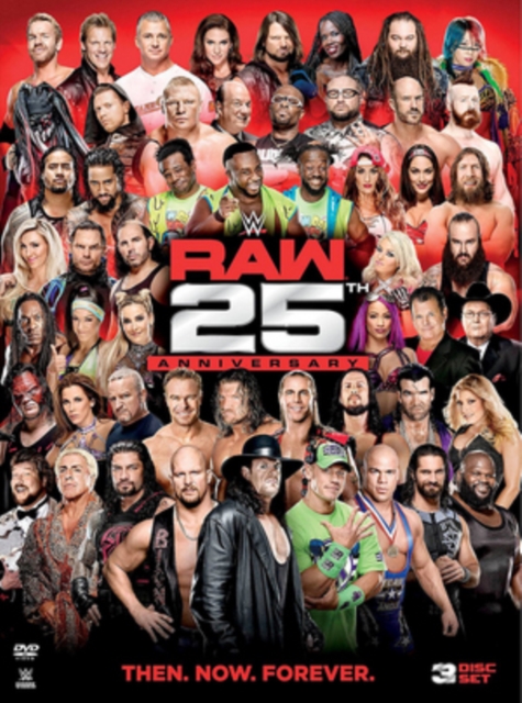 WWE: Raw - 25th Anniversary, DVD DVD