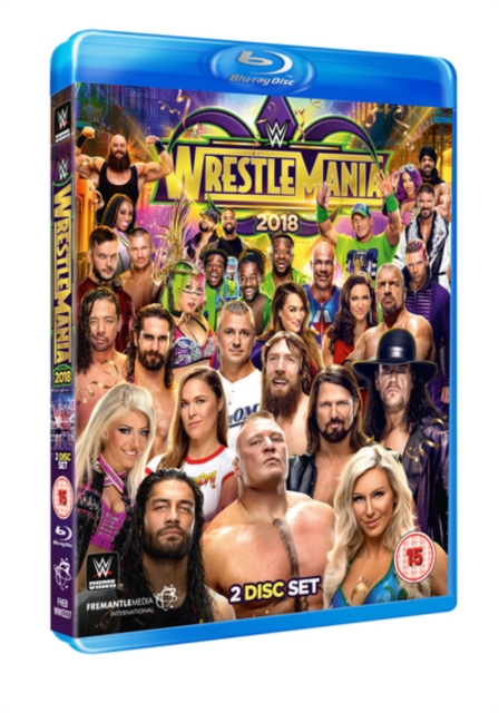 WWE: Wrestlemania 34, Blu-ray BluRay