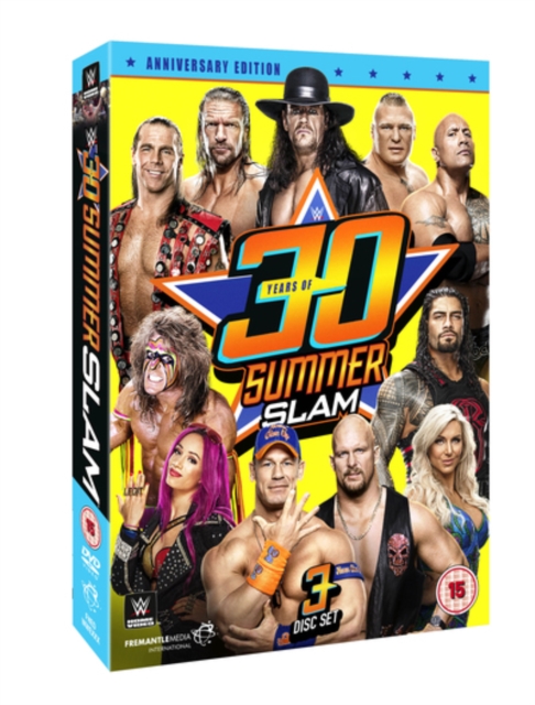 WWE: 30 Years of Summerslam, DVD DVD