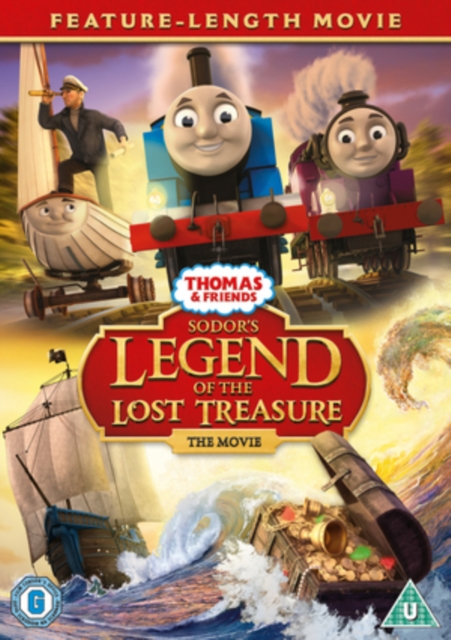 Thomas & Friends: Sodor's Legend of the Lost Treasure - The Movie, DVD DVD