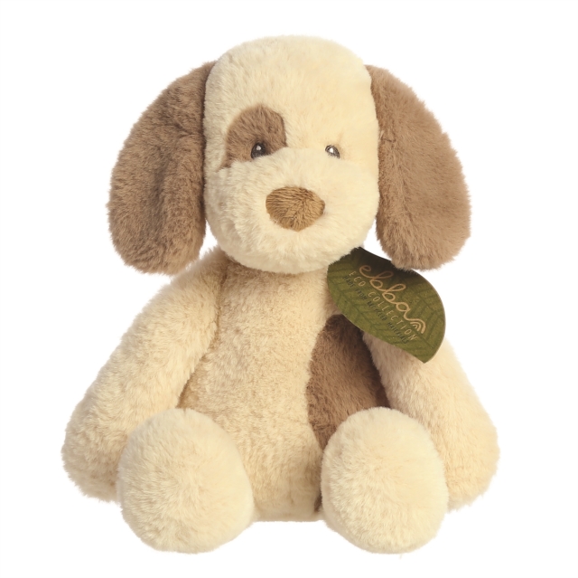 ebba Eco Toddy Dog Plush Toy, Paperback Book