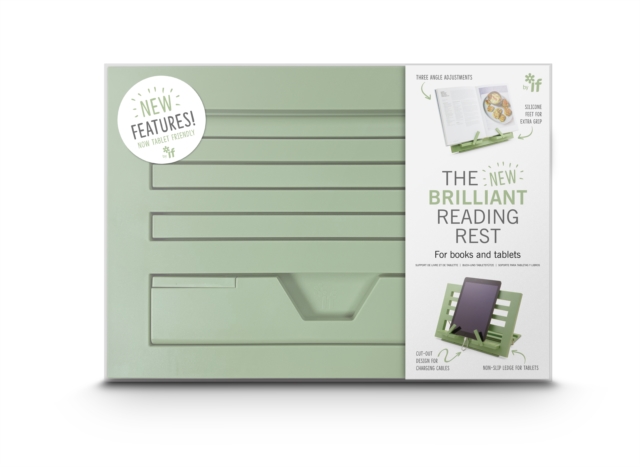 The NEW Brilliant Reading Rest - Sage Green, General merchandize Book