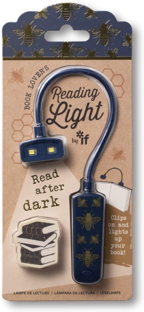 Book Lover's Reading Light - Bee, Paperback Book
