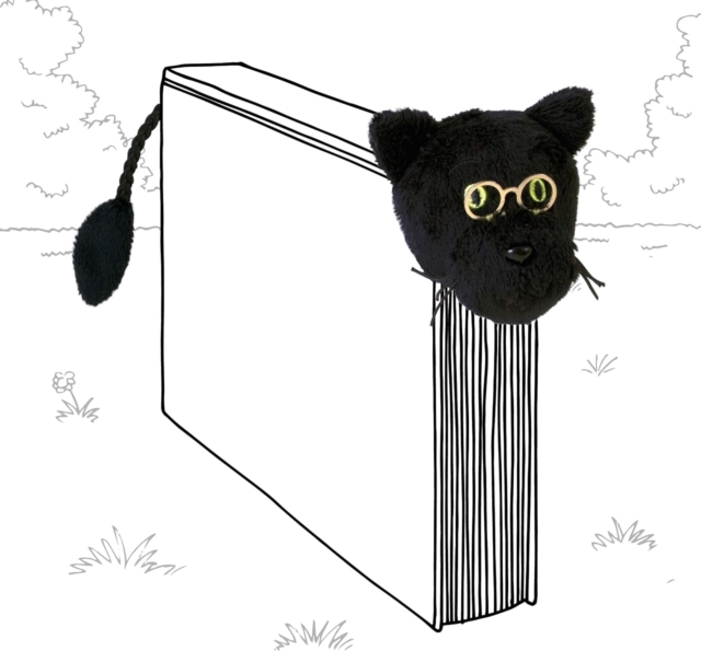 Book-Tails Bookmark - Black Cat, Paperback Book