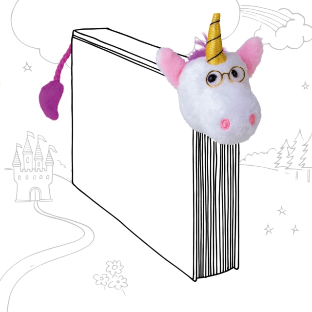 Book-Tails Bookmark - Unicorn, Paperback Book