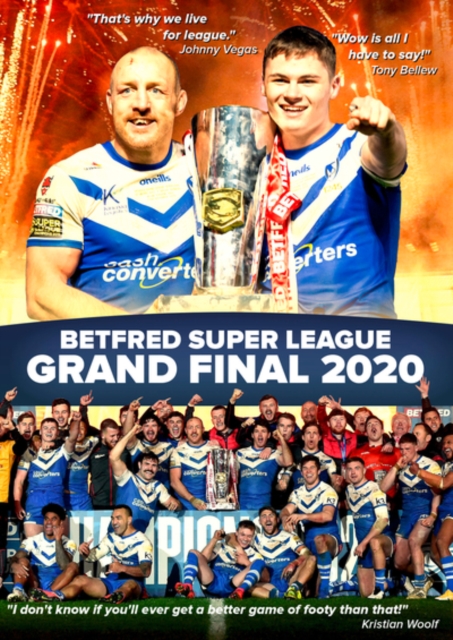 Betfred Super League Grand Final 2020, DVD DVD