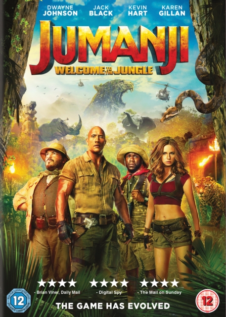 Jumanji: Welcome to the Jungle, DVD DVD