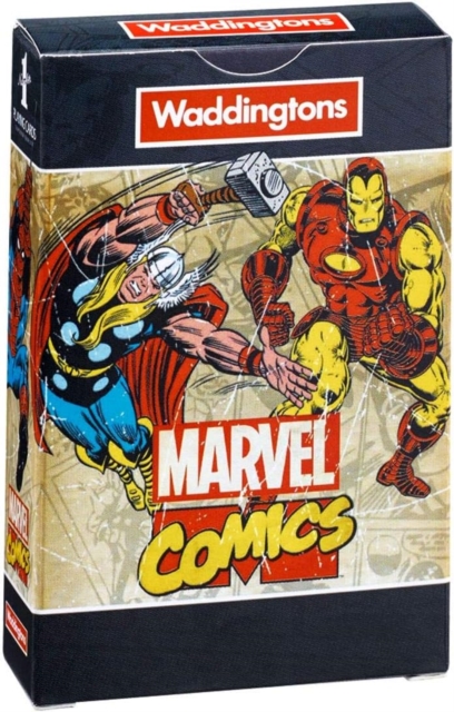 Marvel Comics Retro Card Game, Paperback Book