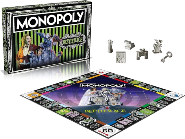 Beetlejuice Monopoly Game, Paperback Book