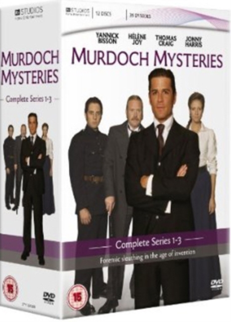 Murdoch Mysteries: Complete Series 1-3, DVD DVD