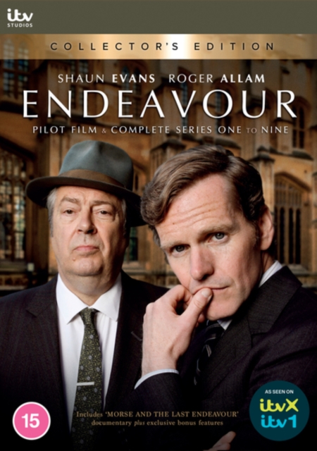 Endeavour: Complete Series One to Nine (With Documentary), DVD DVD