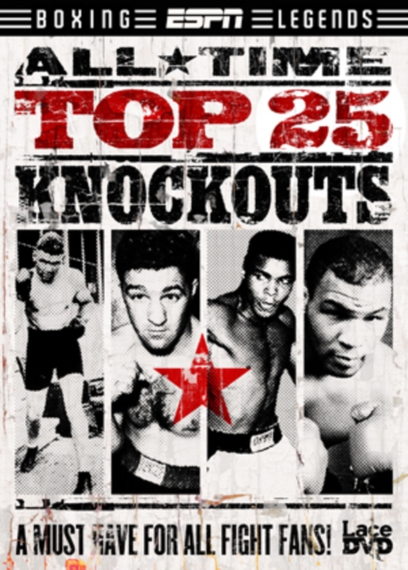 ESPN: All Time Top 25 Knockouts, DVD  DVD