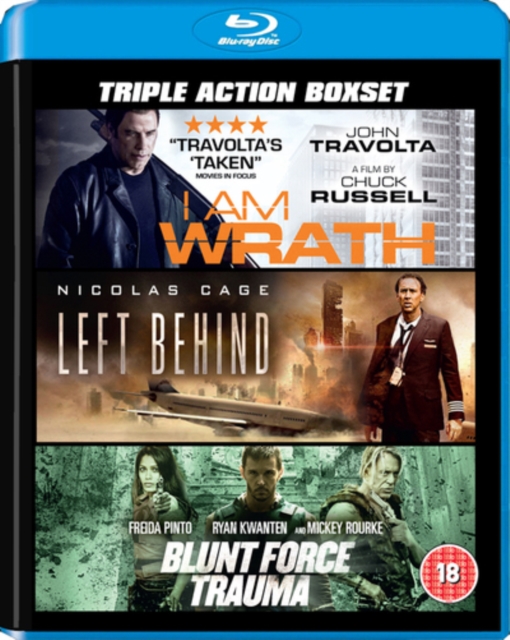 I Am Wrath/Left Behind/Blunt Force Trauma, Blu-ray BluRay