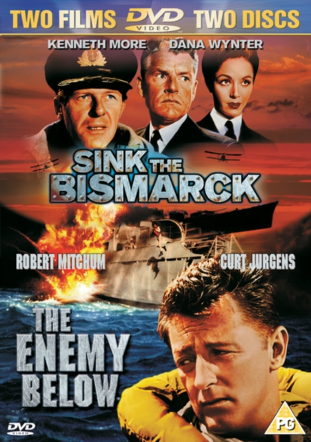 The Enemy Below/Sink the Bismarck!, DVD DVD