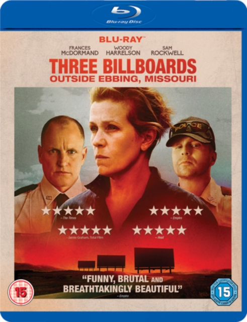 Three Billboards Outside Ebbing, Missouri, Blu-ray BluRay