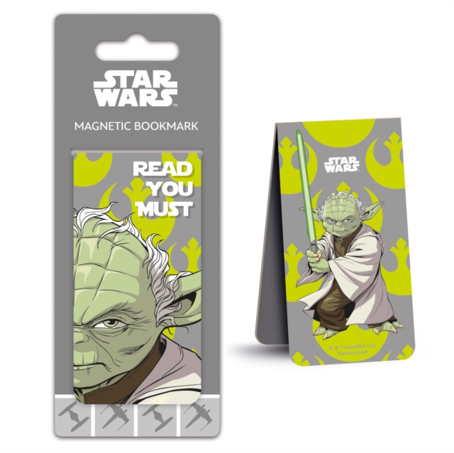 Star Wars (Yoda) Magnetic Bookmark, Paperback Book